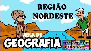 Aula de Geografia REGIÃO NORDESTE [upl. by Aldwon72]