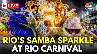 Rio Carnival LIVE Rios Samba Schools Sparkle at Rio De Janeiro Carnival Sambadrome  Brasil  N18G [upl. by Porett]