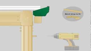 Stratco Outback  Flat Attached  Veranda Patio Carport  HowTo Installation [upl. by Nahgen455]