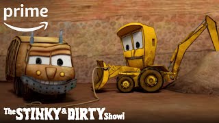 The Stinky amp Dirty Show  Theme Song Sing Along  Prime Video Kids [upl. by Barnum172]