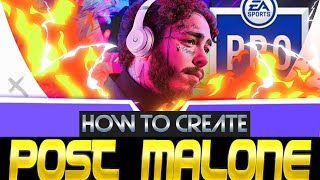 FIFA 22  VIRTUAL PRO LOOKALIKE TUTORIAL  Post Malone [upl. by Ibor]