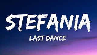 Stefania  Last dance Lyrics Greece 🇬🇷 Eurovision 2021 [upl. by Einahets]