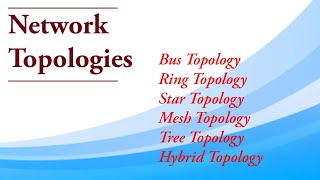 Network Topologies  Tamil [upl. by Oijimer]