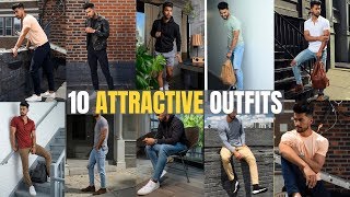 10 MOST Attractive Outfits For Young Guys  Back To School FIts [upl. by Anirol852]