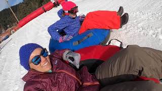 Snow Tubing at Ski Cloudcroft NM [upl. by Asilad]