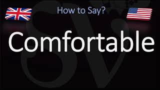 How to Pronounce Comfortable CORRECTLY English American Pronunciation [upl. by Adialeda]