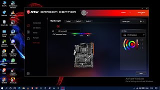 How To Change MSI B450 Tomahawk Max Motherboard RGBLight [upl. by Anatollo]