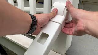 Veranda Stair Railing Replacement [upl. by Carlina]