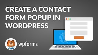 How to Create a Contact Form Popup in WordPress QUICK amp EASY [upl. by Zins6]