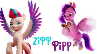 MLP Generation 5  New Characters Introduction Pipp Petals amp Zipp Storm [upl. by Dettmer766]