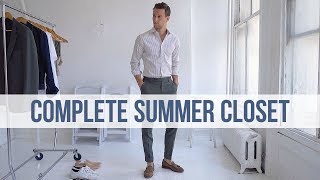 12 Summer Closet Essentials  Men’s Fashion  Outfit Inspiration [upl. by Nilrev26]