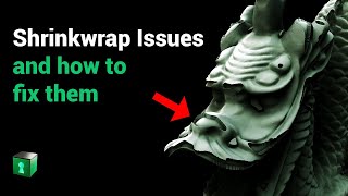 Blender Secrets  Shrinkwrap Issues and how to fix them [upl. by Crawford594]