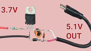 37V to 51V converter Powerbank circuit [upl. by Imiaj959]