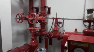 Fire Fighting Pump Connection Details amp Its Working [upl. by Buskus]