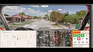 AtStreets  Drive a Virtual Car using Google Street View [upl. by Rutherford]