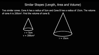 Similar Shapes Length Area and Volume [upl. by Kaylee]