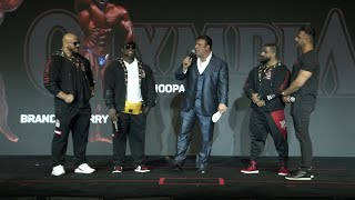 FULL 2022 MROLYMPIA PRESS CONFERENCE [upl. by Eppesuig]