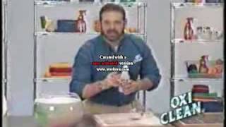 Billy Mays  First OxiClean Commercial 2001 [upl. by Ramgad]