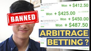 How I got banned from sports betting Using Maths  Arbitrage Betting Explained [upl. by Mercer627]