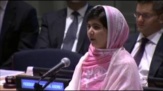 Malala Celebrates 16th Birthday With UN Address [upl. by Anikram]