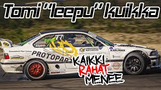 KaikkiRahatMenee Podcast 7 Tomi Kuikka  Leepu Garage drift team [upl. by Sldney]