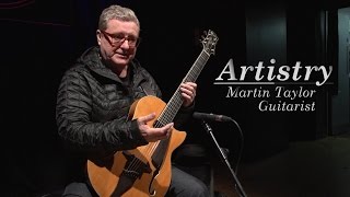 Martin Taylor demonstrates how to achieve counterpoint with fingerstyle guitar [upl. by Aaberg]