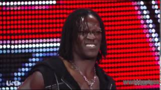 RTruth thinks hes in the MITB Ladder Match Raw June 8th 2015 [upl. by Umeh]