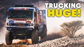 Dakar 2021 Take a Closer Look at the Kamaz Rally Trucks [upl. by Ramalahs]