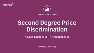 2nd Degree Price Discrimination [upl. by Athene13]