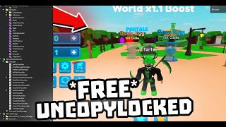 🔥Roblox Studio  Clicking Simulator  Uncopylocked 🔥 [upl. by Shaikh]