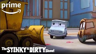 The Stinky amp Dirty Show  Clip Sender Delivery  Prime Video Kids [upl. by Tierza]