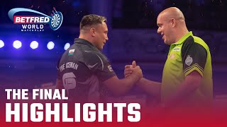 SHEER DARTING DRAMA  The Final Highlights  2022 Betfred World Matchplay [upl. by Ettolrahs938]