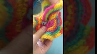 Hyperbolic Mobius Crochet  never ending fidget toy [upl. by Anyahs]