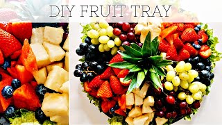 EASY FRUIT PLATTER  WOW YOUR GUESTS [upl. by Ongineb]