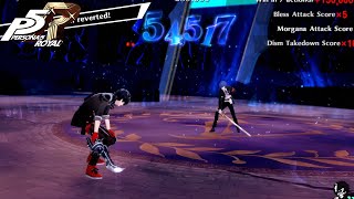 Persona 5 Royal  Joker Vs P3MC Merciless Lv99 Full Moon [upl. by Akinehs]