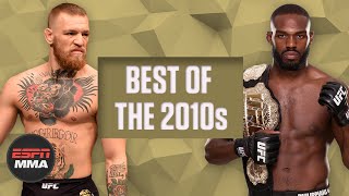 The best MMA fights of the decade McGregor vs Diaz Jones vs Gustafsson and more  ESPN MMA [upl. by Hedvig860]