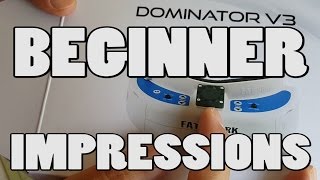 Fatshark Dominator V3 Beginner Impressions [upl. by Idac]