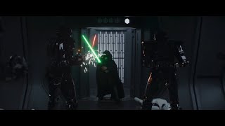 Luke Skywalker in The Mandalorian with Epic Force Theme Trailer Music [upl. by Nythsa]