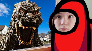 GODZILLA vs AMONG US [upl. by Anastasius130]