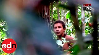 Rare Footage of Uncontacted Tribesman in the Amazon Rainforest [upl. by Affra550]