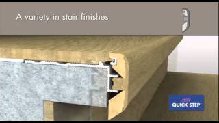 QuickStep Laminate Stair Profile Incizo 5 in 1 [upl. by Ahsinauq553]