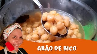 COMO COZINHAR GRÃO DE BICO [upl. by Baynebridge]