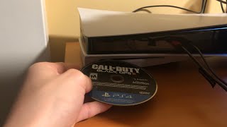 How to Insert Disc Into PlayStation 5 Tutorial For Beginners 2024 [upl. by Sophy]