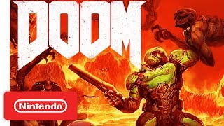 DOOM Launch Trailer  Nintendo Switch [upl. by Ahsilram398]