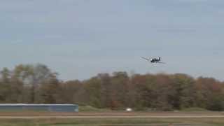 P40 Warhawk Fly By [upl. by Arekat318]