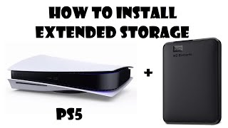 How to Connect and Format Extended Storage on the PlayStation 5 Console [upl. by Lebasile973]