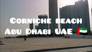 corniche beach Abu Dhabi UAE [upl. by Sevein]