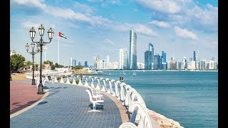 Corniche Abu Dhabi  Corniche Pedal Power Holiday visit Area  4K Video [upl. by Aseena274]