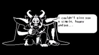 Undertale Asgore Suicide [upl. by Acinomad]