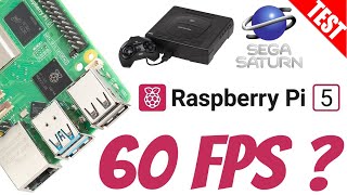 RASPBERRY PI 5  SEGA SATURN  60FPS   RECALBOX TESTS [upl. by Innej805]